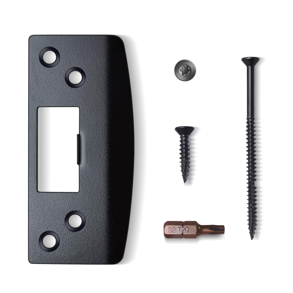 door strike plate parts
