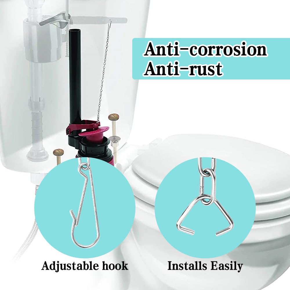 how to use a toilet chain