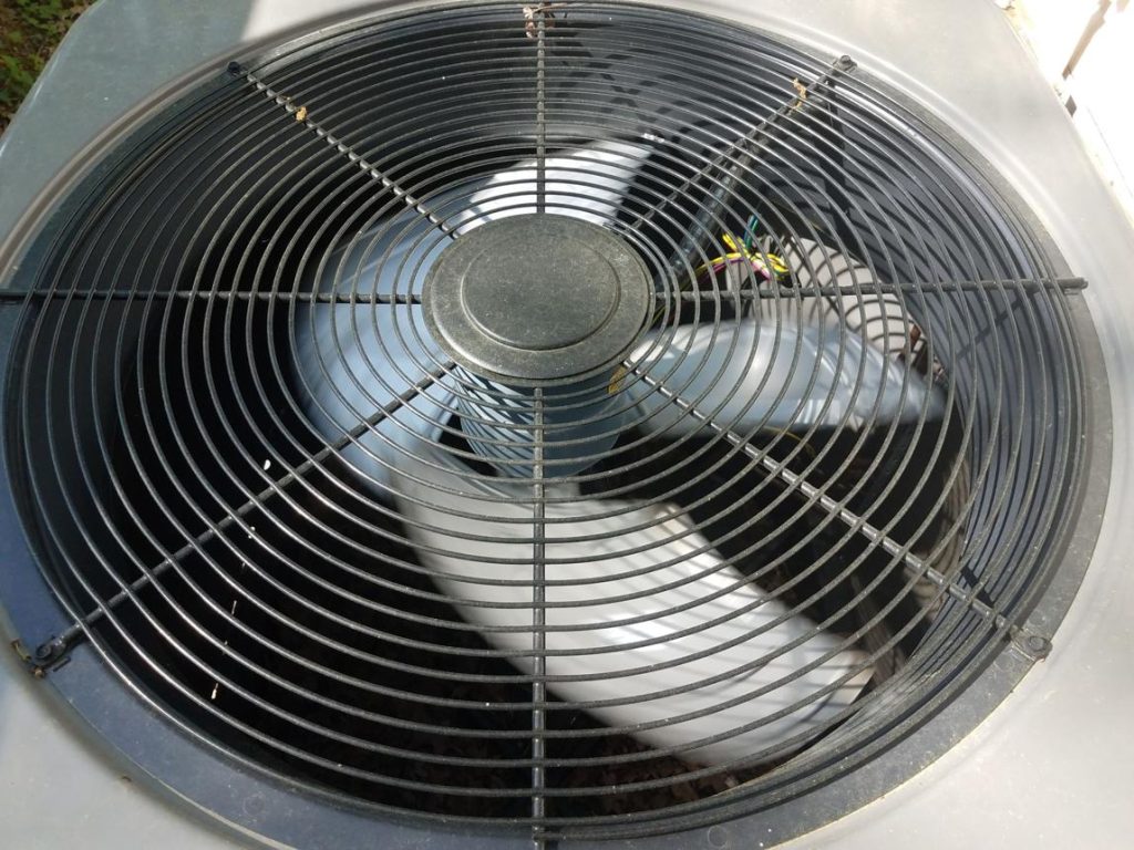 ac fan not spinning