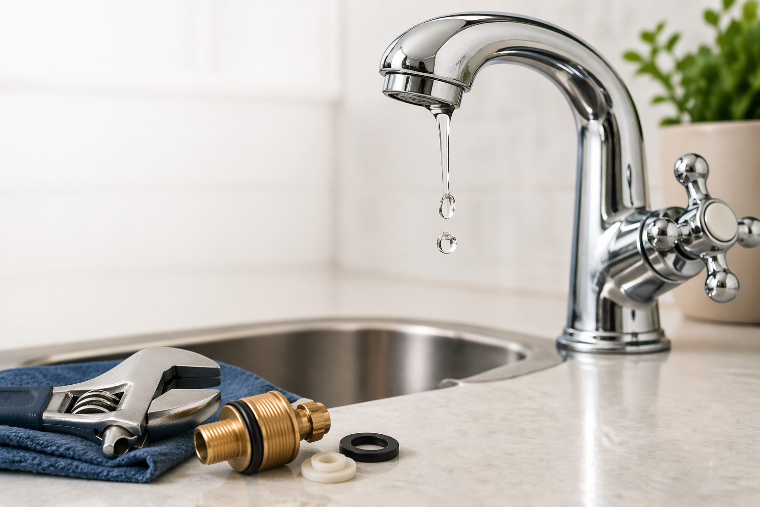 how to fix a leaking faucet