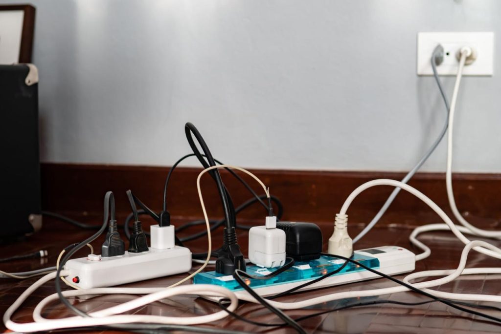 too many plugs in surge protector