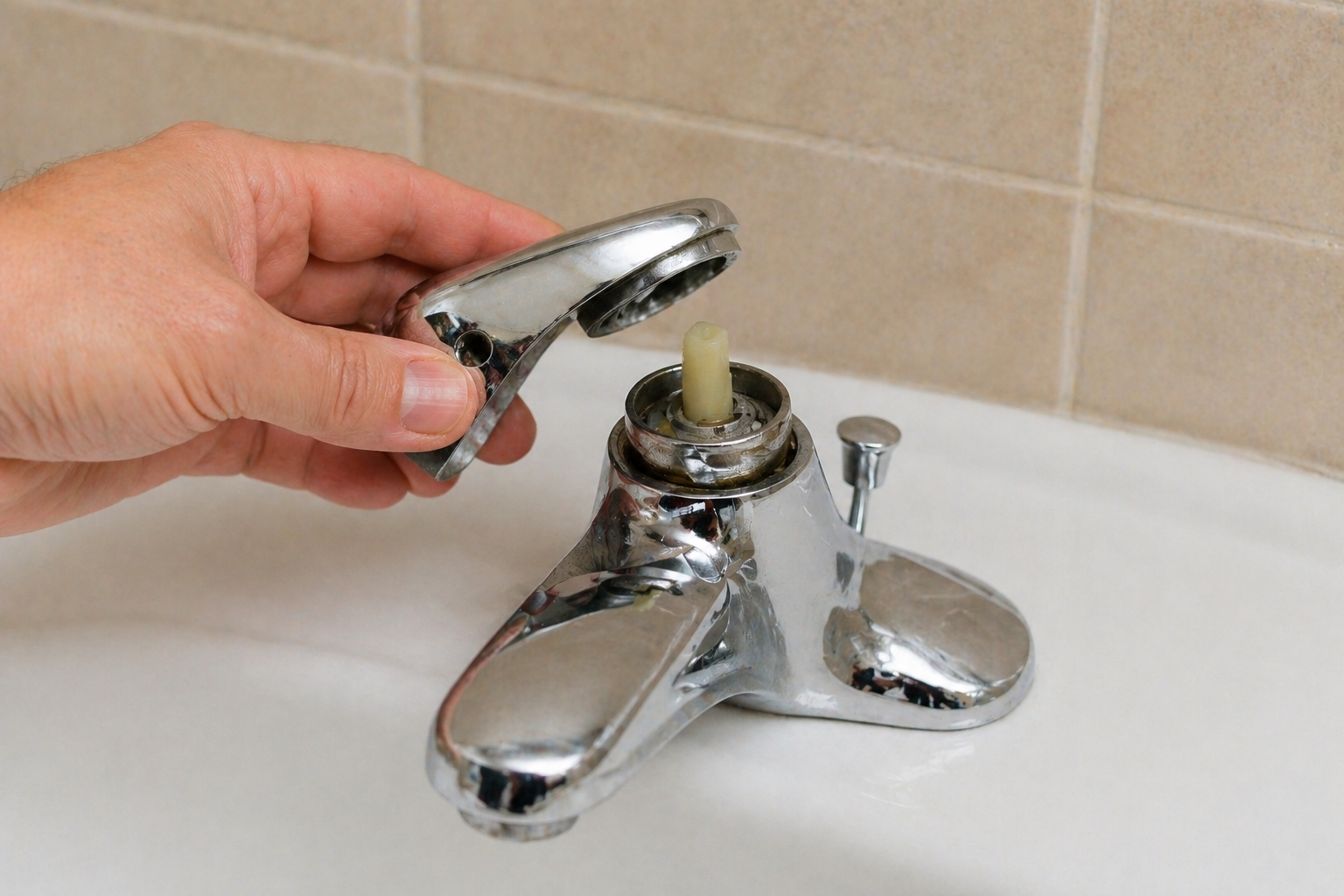 remove-faucet-handle-for-repair