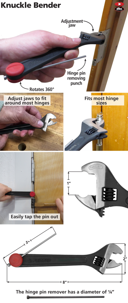 fixing a hinge pin