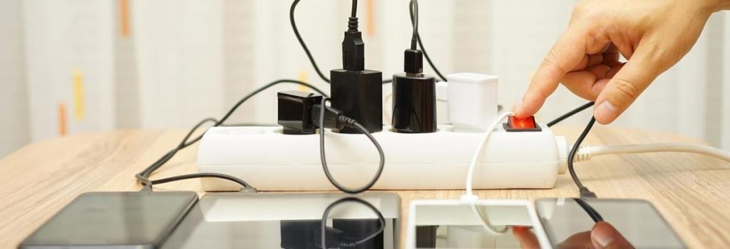 overloading electrical circuits