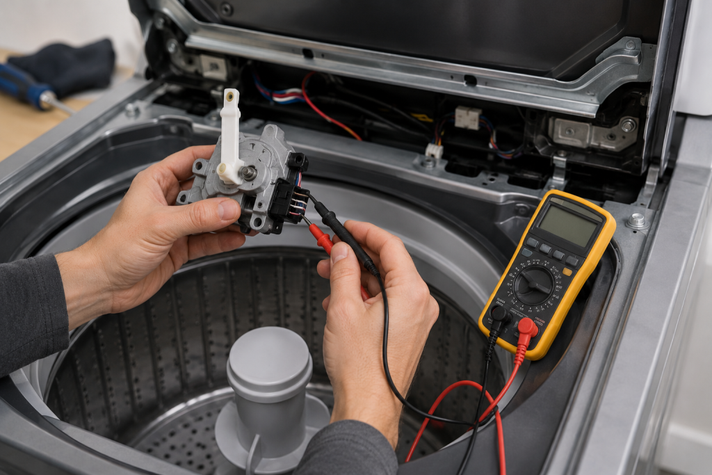 test-maytag-washer-shift-actuator