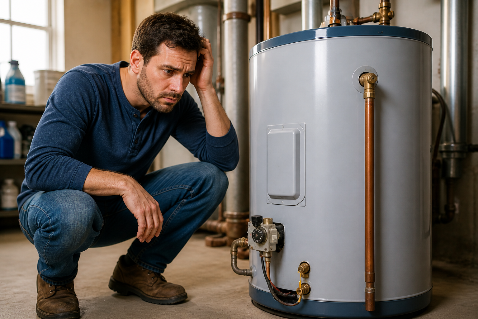 water heater not producing hot water
